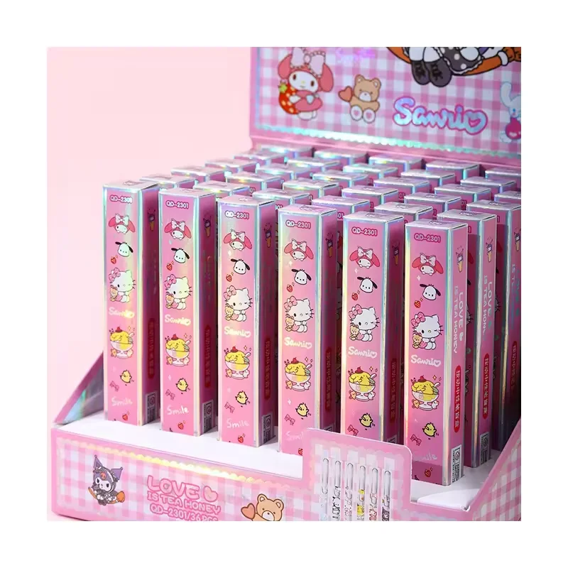 Мультфильм Sanrio Слепая Коробка пресс-ручка Милая Студенческая канцелярская гелевая ручка оптом горячий продукт