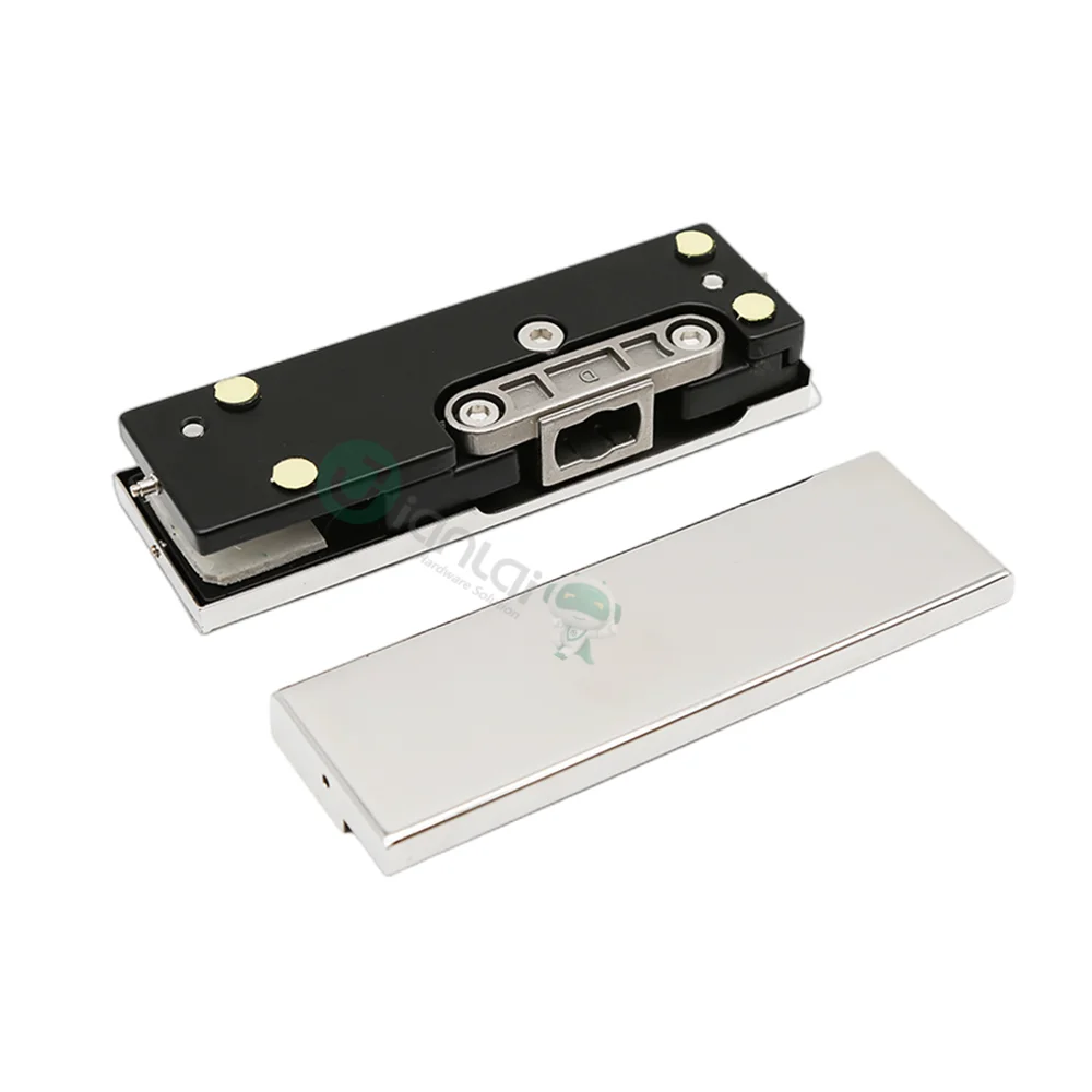 JL-02 Patch Clamp Accessories Mirror Patches Panel Pivot Glass Door Hinge Patch