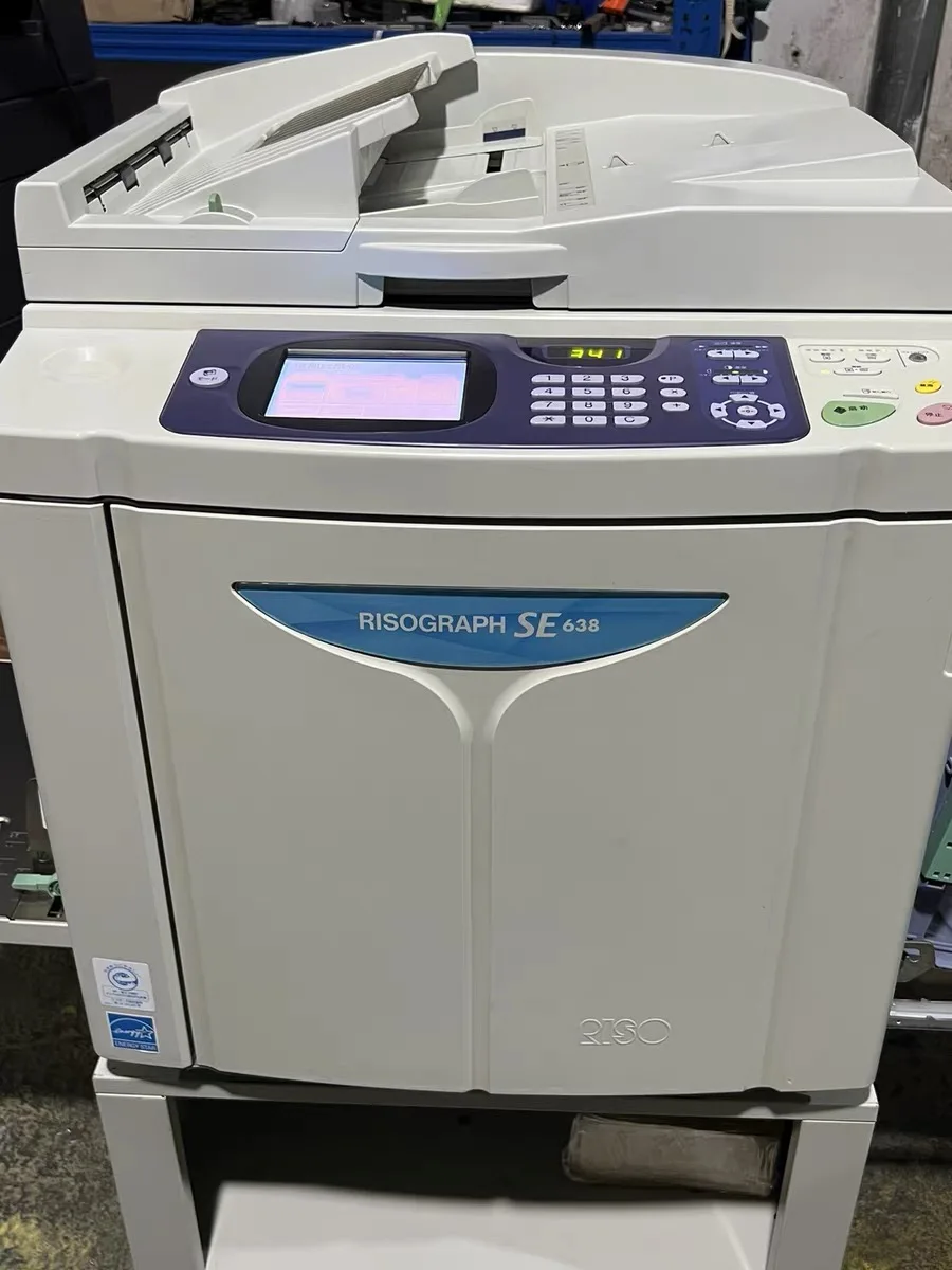 Factory Price Used Riso Printer Monochromatic Printer For Riso SE638 Refurbished Copy Printing Machine