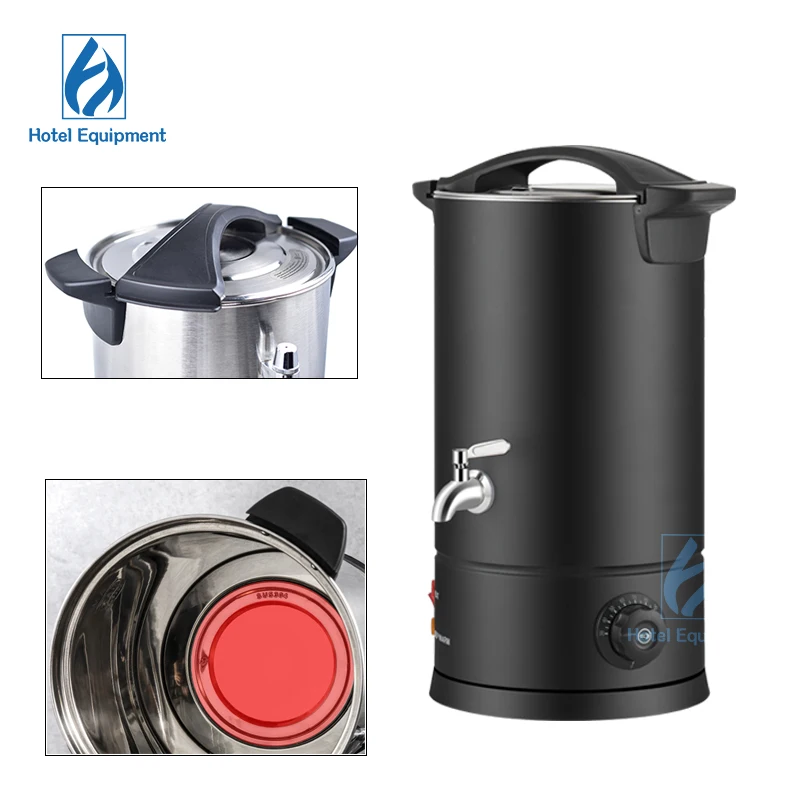 9L Moderate Capacity Wax Soy Melt Pot Soy Bee Wax Machine Melter New Design Black