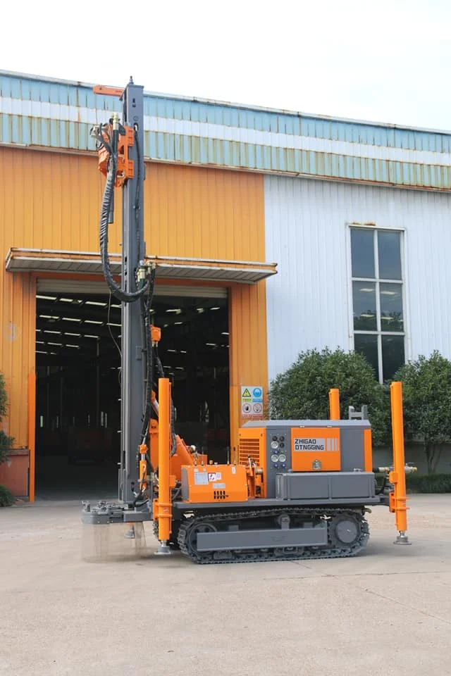 Hot sale chinese manufacturer 200m mobile diesel hydraulic borehole water well drilling machine price in south africa ZGSJ-200