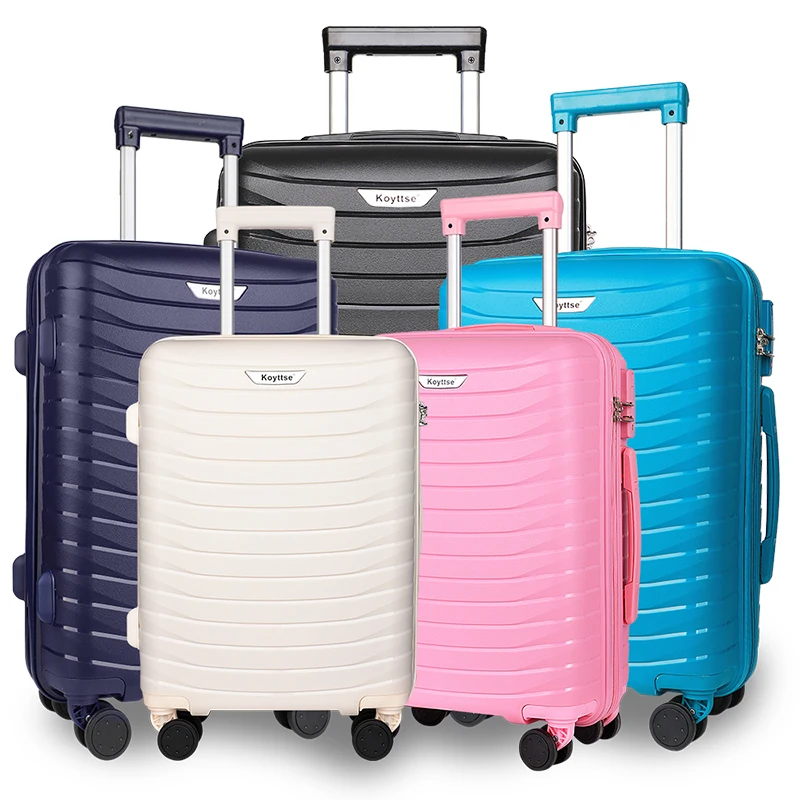 PP Luggage 3 Pieces Sets  For Men Women Luggage Set Trolley Bag Suitcases Travelling Bags Luggage