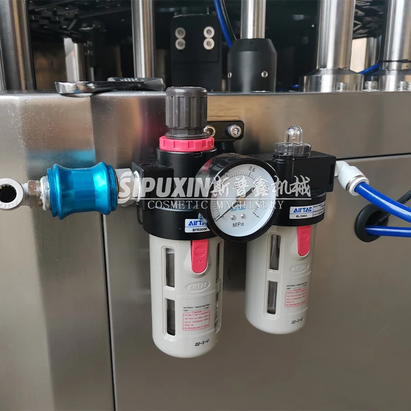 SPX New Automatic Rotary Type Lotion Cream Cosmetic Filling Machine