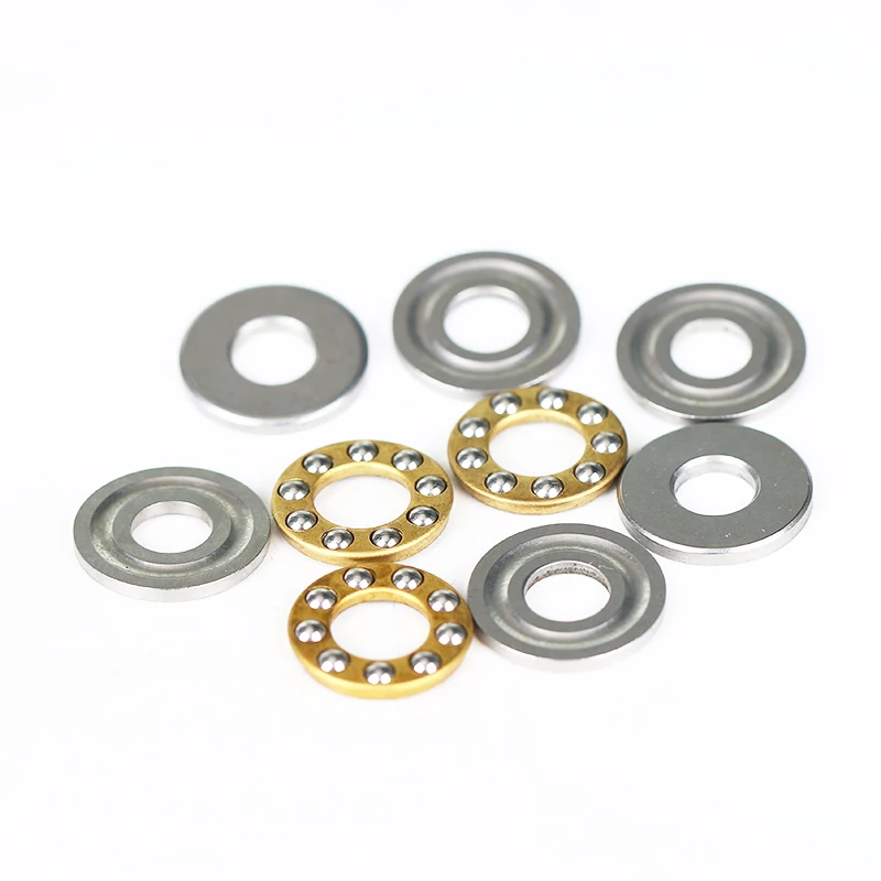 8mm Bore Stainless Chrome steel brass cage steel cage Micro planar thrust ball bearing F8-16 F8-19 F8-22 F8-14M F8-16M F8-22M