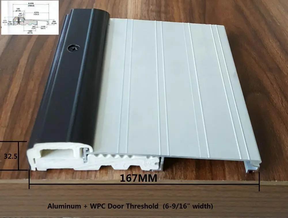 American standard exterior WPC PVC aluminum  doorsill