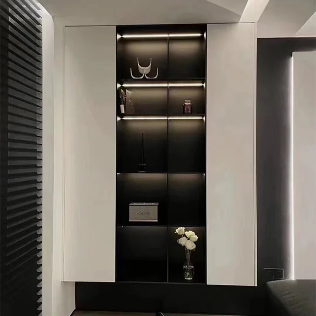 High-grade custom stainless steel display cabinet Goods display cabinet