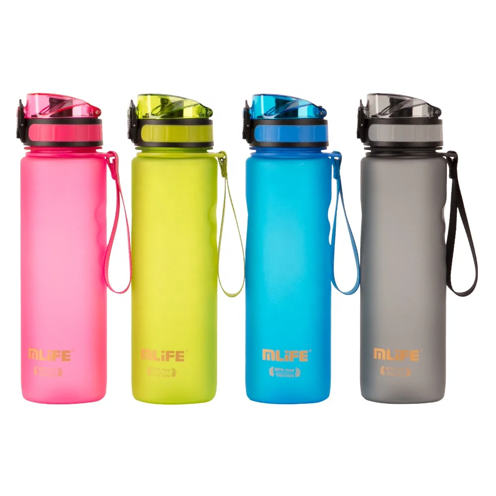 New arrive Tritan Bpa-free reusable eco-friendly food-grade safe portable sports water bottle for outdoor camping travel sports