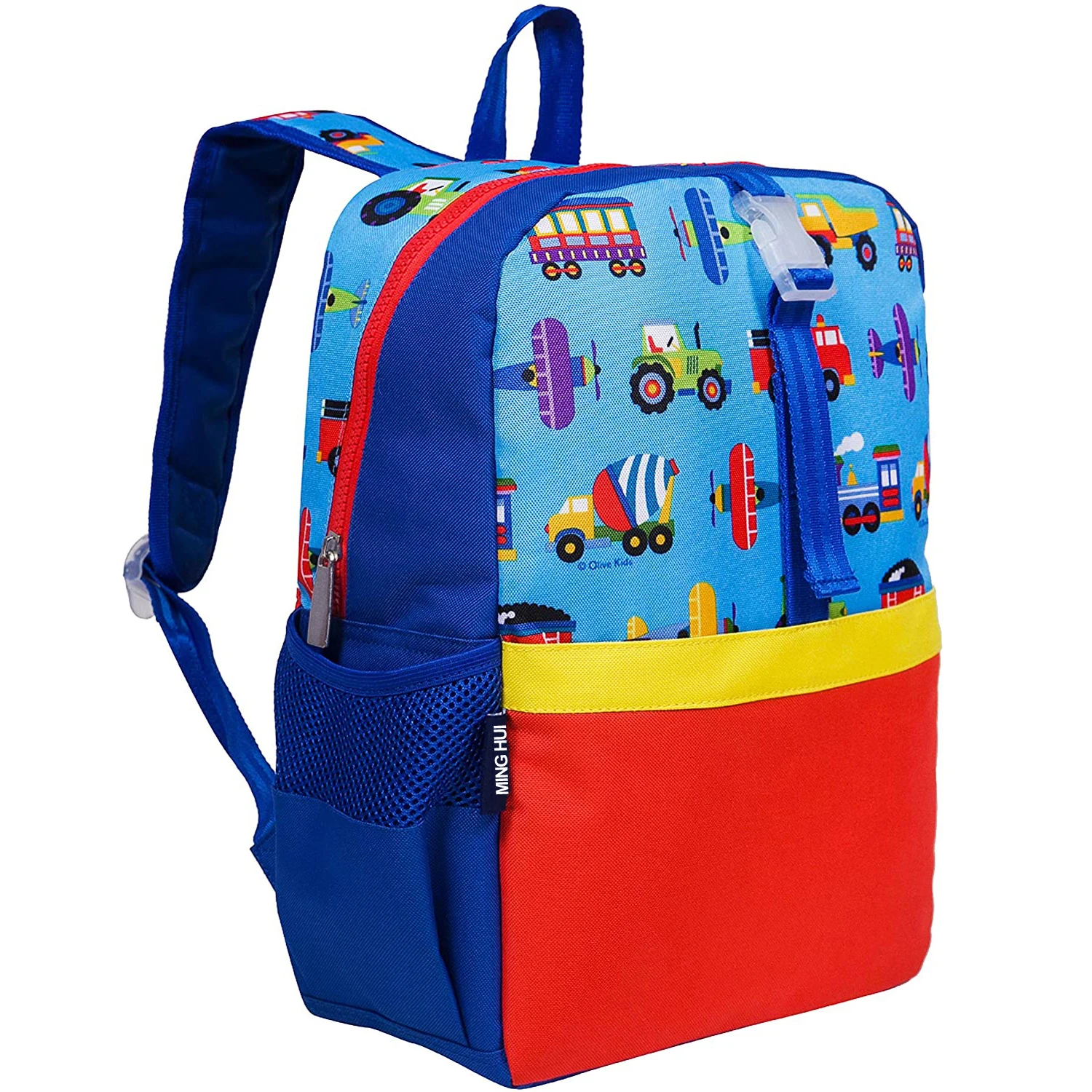 Детский прозрачный рюкзак из полиэстера с логотипом на заказ