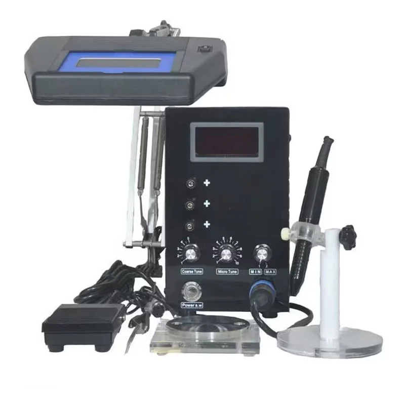 110V 220V automatic touch pulse jewelry argon spot welder spot welding machine for jewelry gold