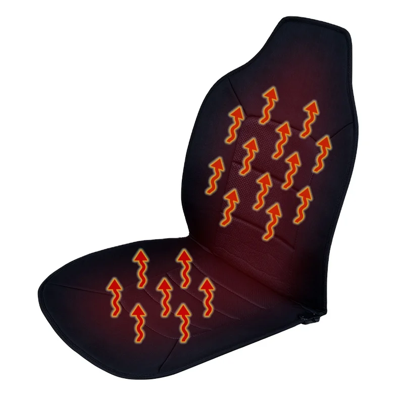 Wholesale hot sale car accessories heating for winter 12V car heated seat cushion