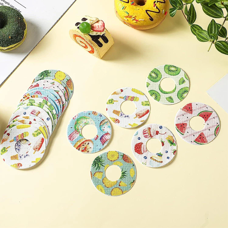 Multi Shapes CGM Sensor Patches for Pre Cut Adhesive Tape