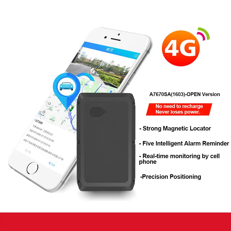 Vehicle Gps Tracking Device Mini Car Tracker 4G Smart Rtk Rastreador Gps En Tiempo Real Locator Module Chip Intelligent System