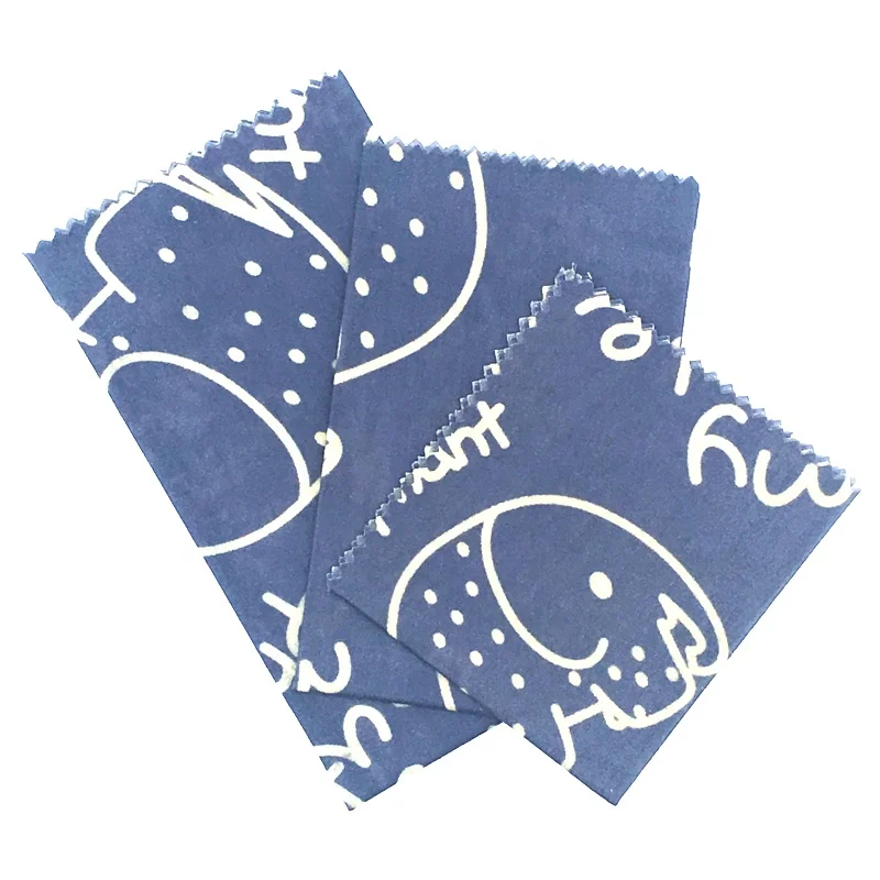 Hot sale High Quality food grade certification  Beeswax Reusable Fruit Wrap Bees wax Cloth