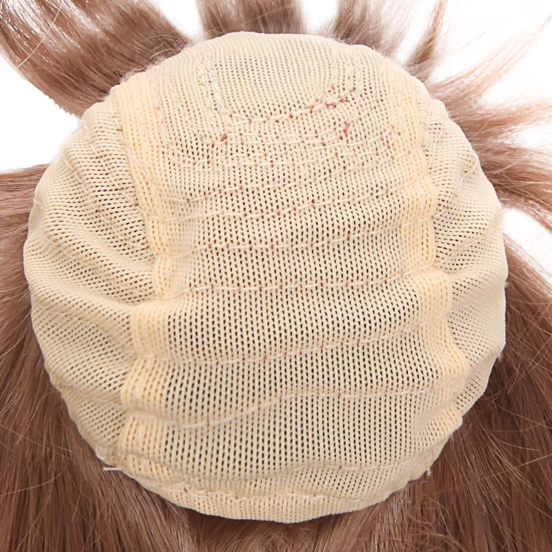factory price brown straight blythne doll wig heat temperature fiber quality bjd wig