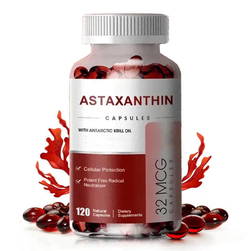 OEM Natural Healthy Supplement Astaxanthin Softgel Capsule