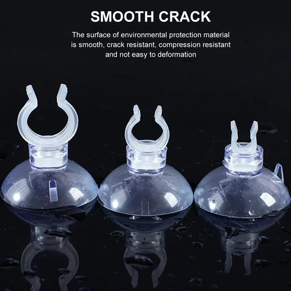 Aquarium Heater Suction Cups with Clips Supplier Air Hose Tube Holders Clamps for Fish Tank Aquarium Accessories