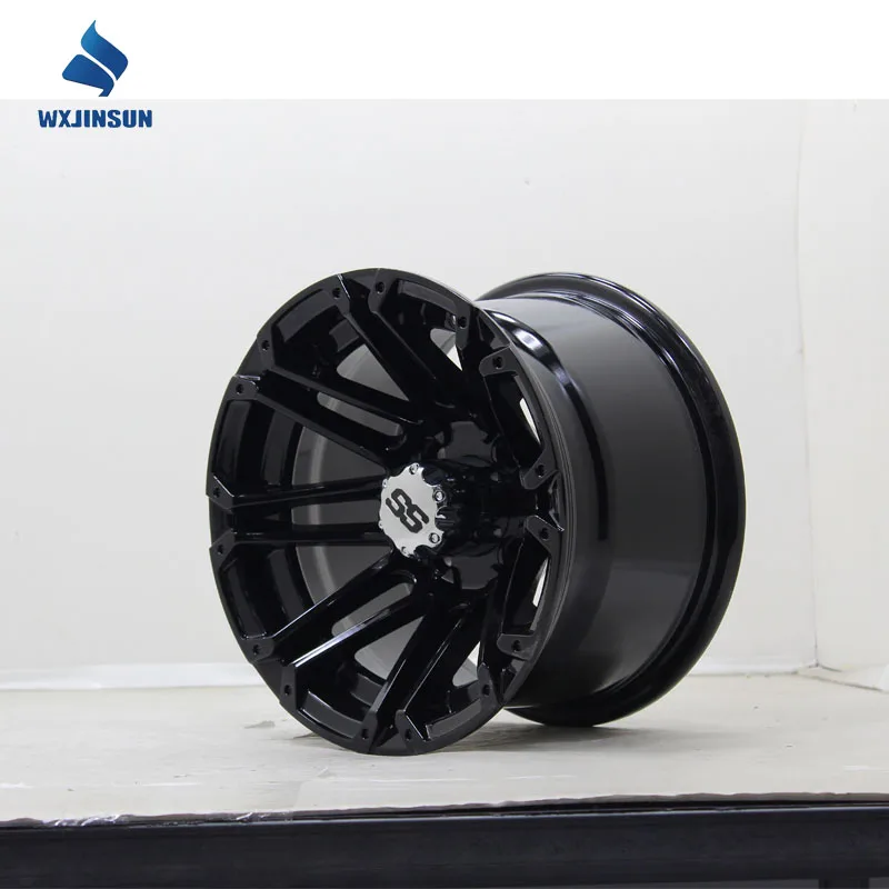 Hot selling electric golf cart parts & accessories 10/12/14 inch wheels rims for sale