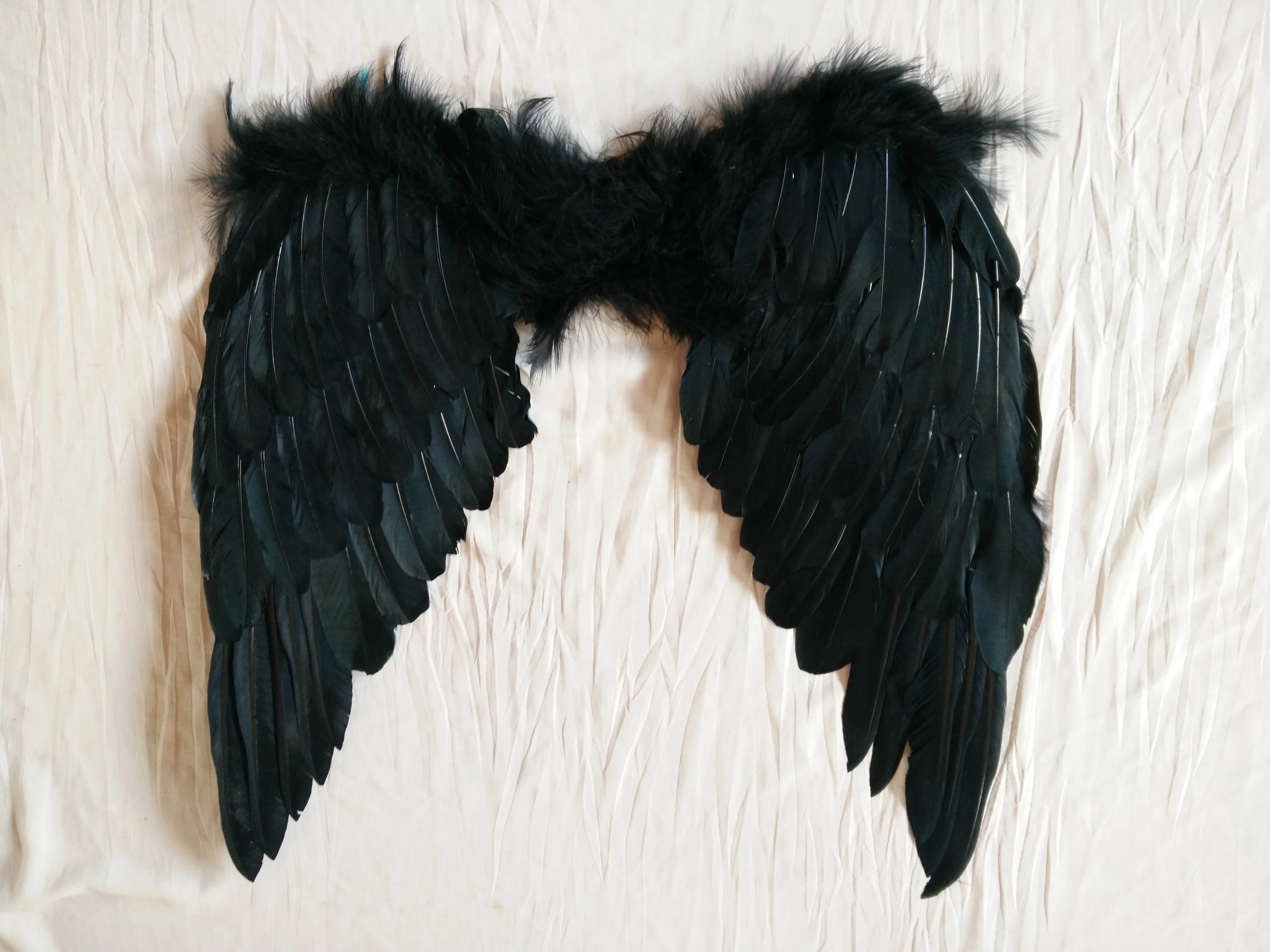 customized various colors small feather angel wings