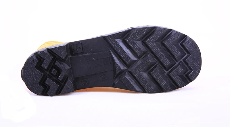 china cheap factory  safety gumboots men wellington rain boots worker shoes steel toe cap steel sole waterproof boots