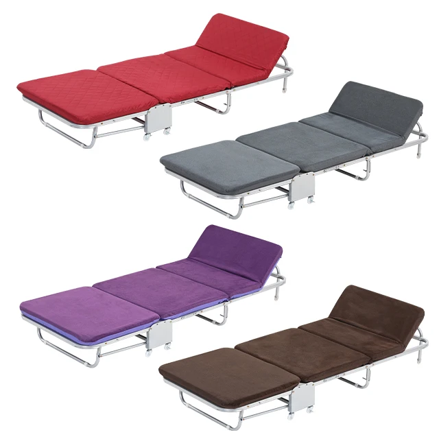 
Sofa Type Bed Frame Iron OEM Customized High Quality Material Transform Sofa Bed Foldable Adjustable Bed 