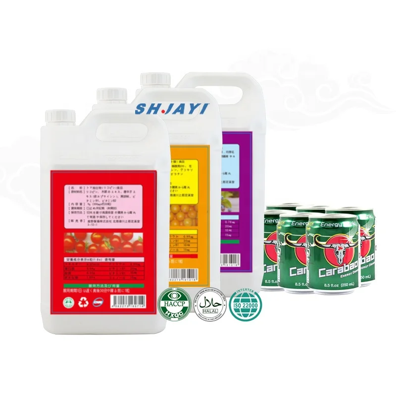 50 Times Concentrate Syrup for Making Energy Soft Beverage Power Play Carbonated Soda Drinks Production in