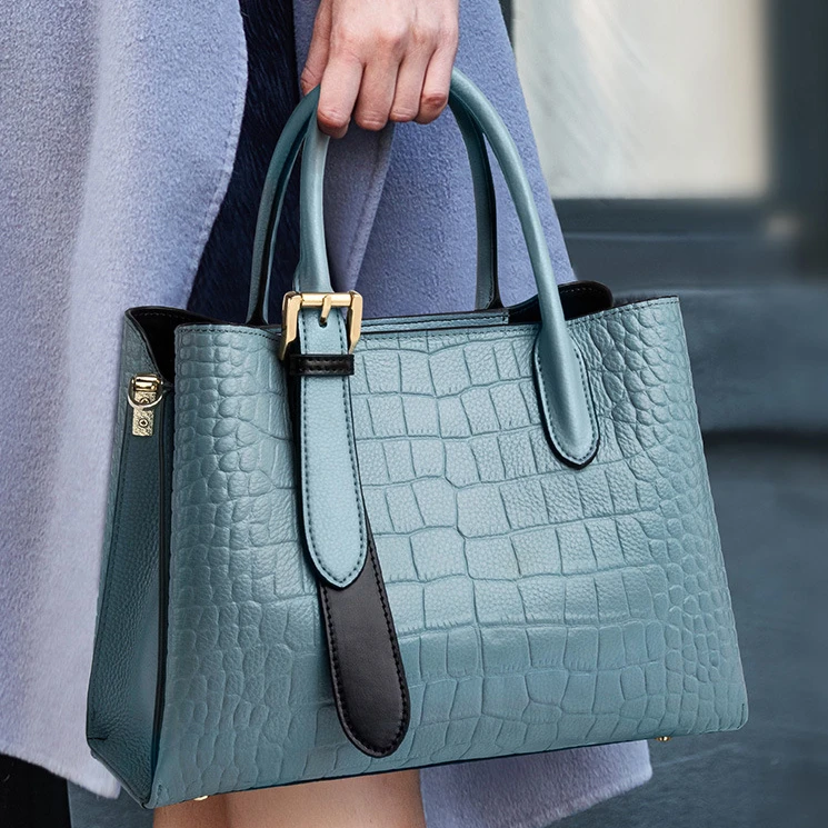 WESTAL Luxury Women Handbag Large Capacity Shoulder Bag Purse and Handbag Genuine Leather Ladies Handbag