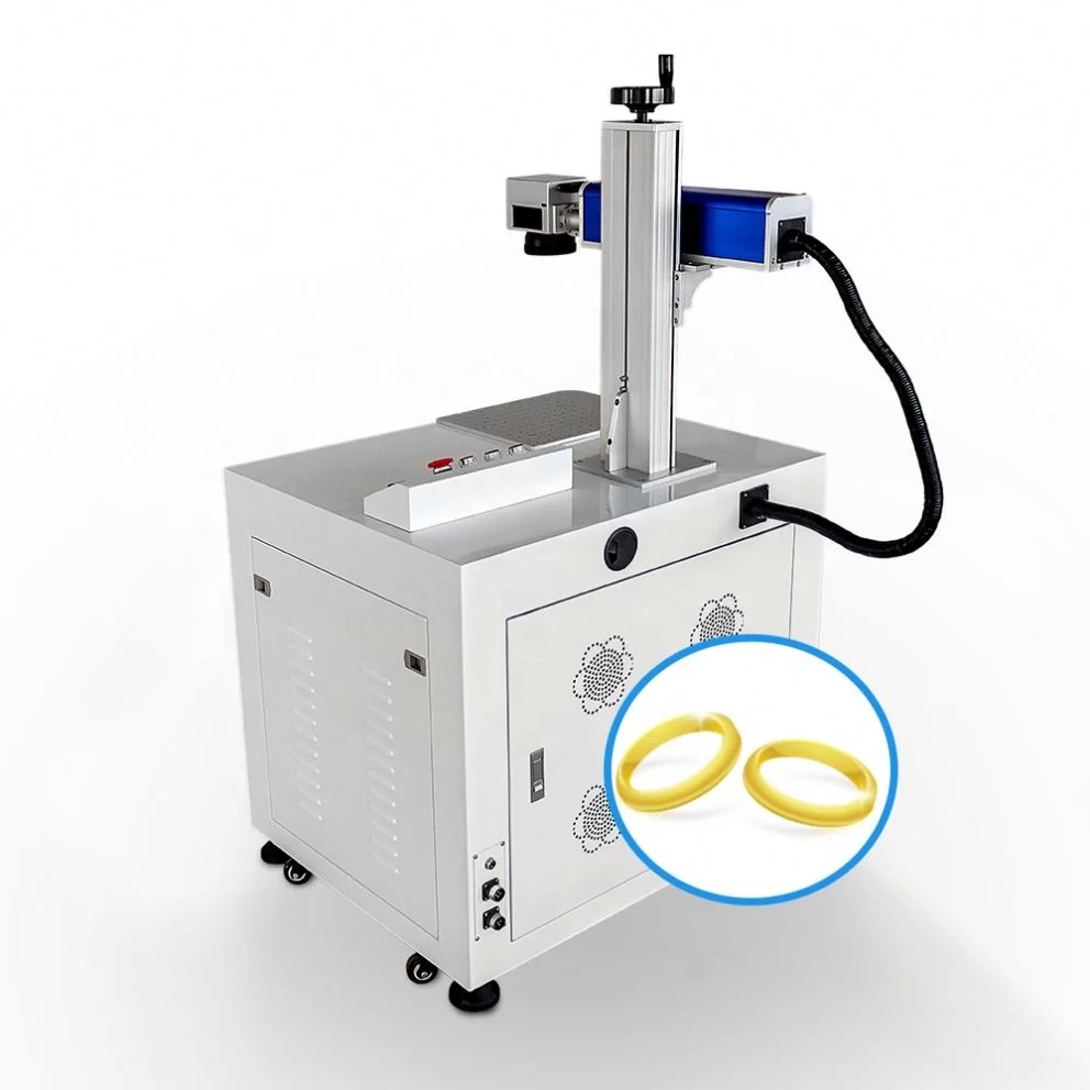Factory supply 2.5D Fiber marking machine MAX RAYCUS JPT laser50W 60W 80W 100W MOPA M7 laser marking machine with EZCAD3