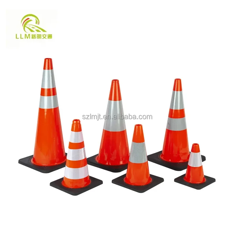 Wholesale Price PVC Traffic Safety Cone High Quality Reflective Traffic Cone for Roadway Safety