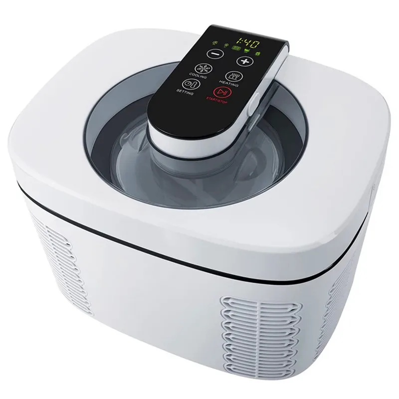 LCD touch screen control ice cream maker