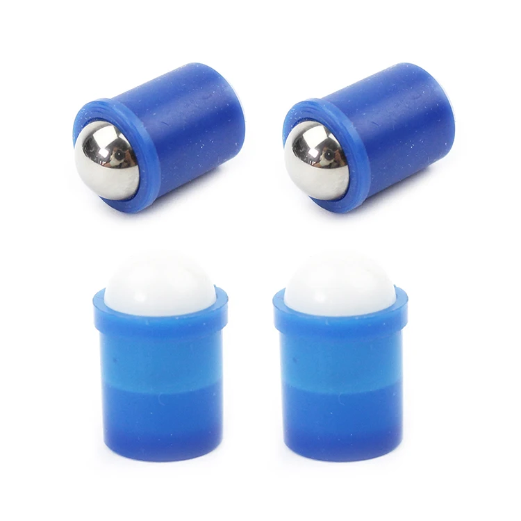 Standard Load pom ball spring plunger plastic & pom gn614 press fit spring loaded ball plungers from china factory