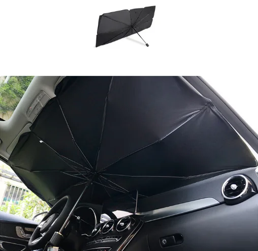 New design car umbrella 2020 shade windshield inside car umbrella UV protection car umbrella inside
