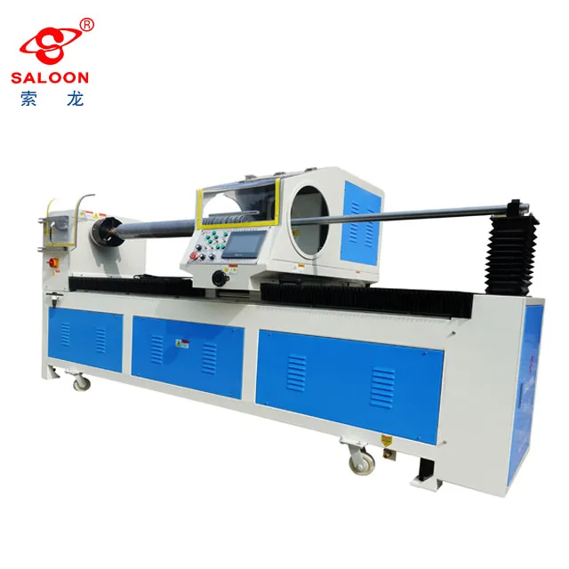 Saloon High efficiency Fully-automatic leather paper chemical fibre satin fabric slitter