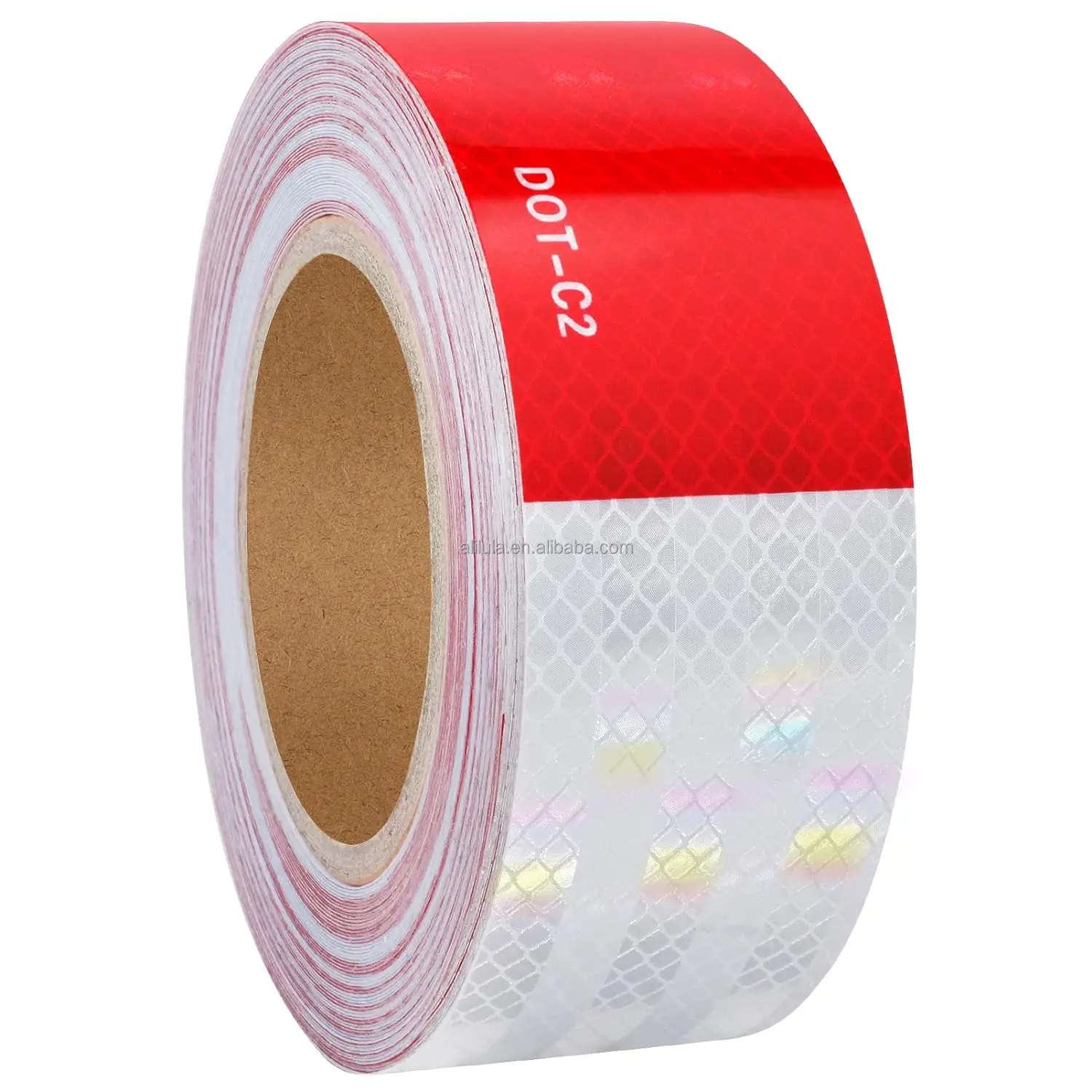 Reflective Tape for Trailer, Car, Truck, Container Reflectors DOT - C2 Warning Sticker AUTO Exterior Accessories Safety Tape