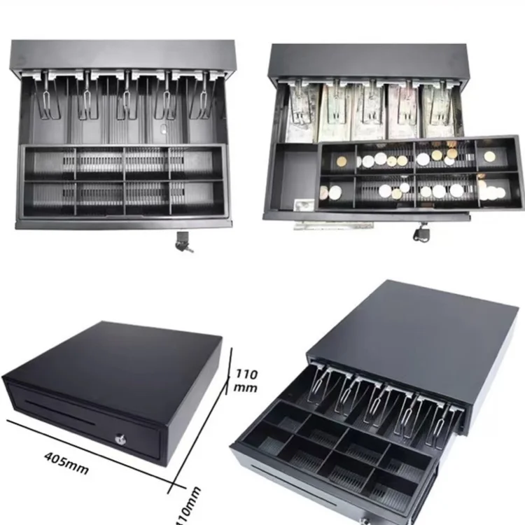 Wholesale Custom High Quality Automatic Terminal Metal Portable Pos System Cash Register Drawer
