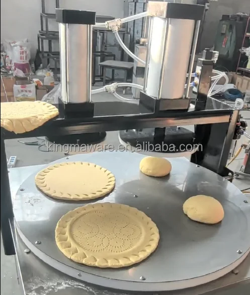 Grain Food nann bread arabic bread pita flat bread press making machine