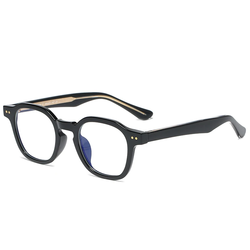TR90 Anti Blue Light Blocking Glasses Square Vintage Optical Glasses for Men and Women
