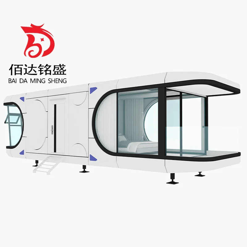 High Quality Space Cabin Resort Sun Room Mobile Tiny House Container Prefab House Space Capsule Hotel Modular House