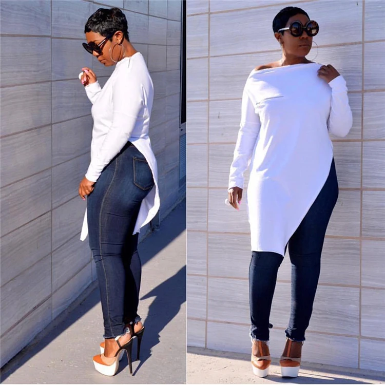 E91261  2019 casual women autumn coat plus size clothing solid color long sleeve O neck fleece fashion hot selling