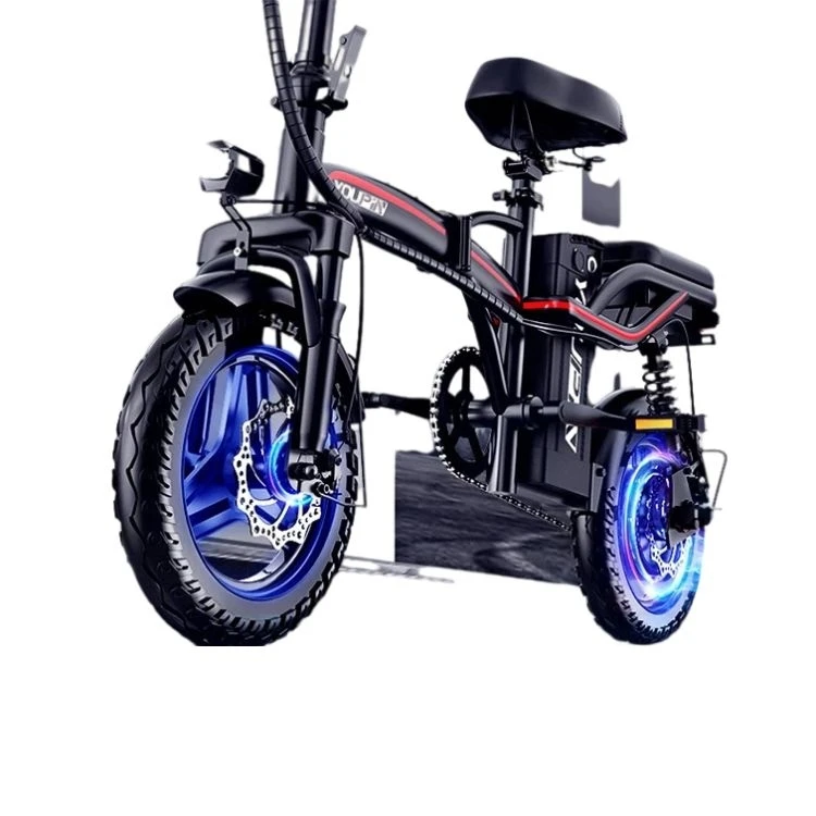 Besit Design 48v 14inch Adult Electric City Leisure Bikes Sport Bicycle Folding Scooter Bicycles With Battery