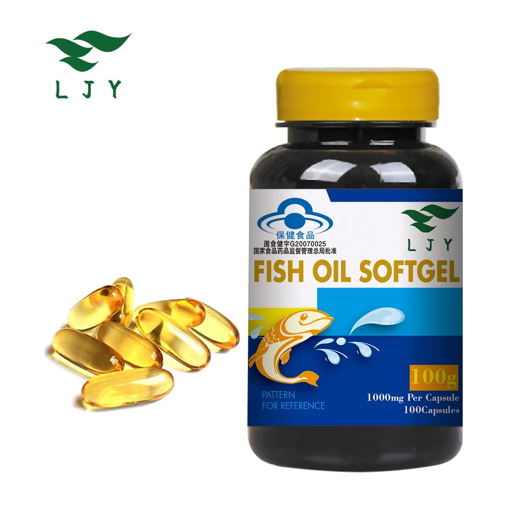 LJY OEM Manufacturer wholesale anti aging supplements nutrition pills soft capsule fish oil
