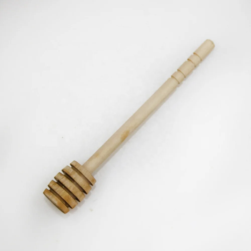 Hot Selling Customized 10cm  Wood Honey Stick
