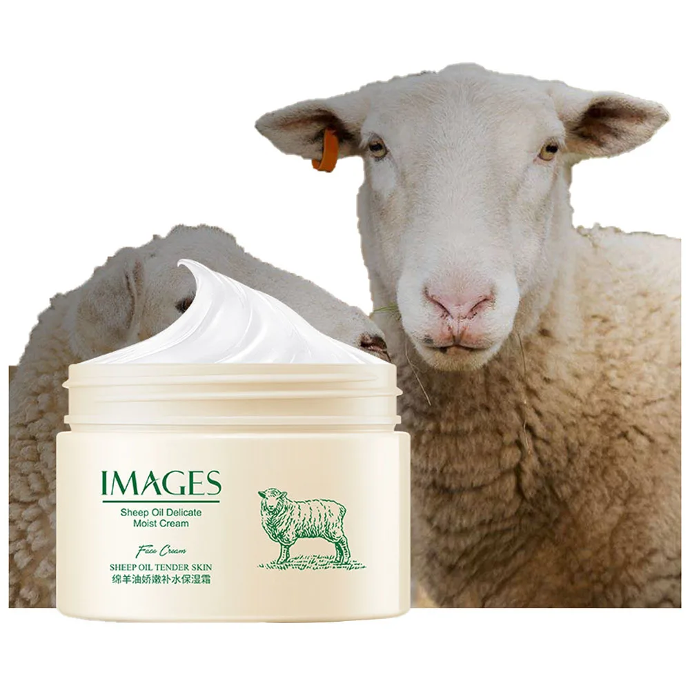 Sheep Oil Delicate Moisturizing Cream Refreshing and Moisturizing face cream Mild and Dry Skin Care Products Wholesale 140g