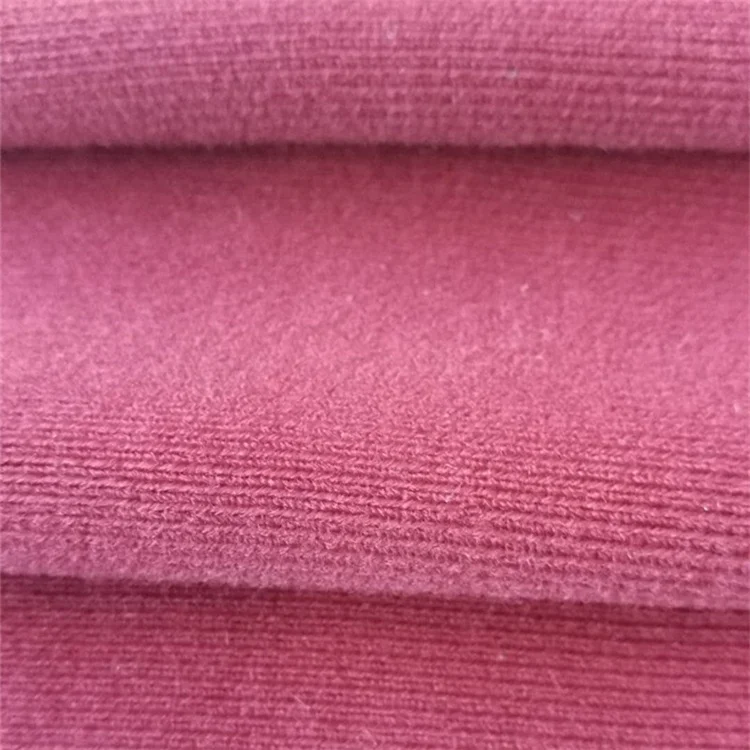 GRS Certified Super Poly Tricot Brush Sustainable Recycle RPET Velvet Fabric