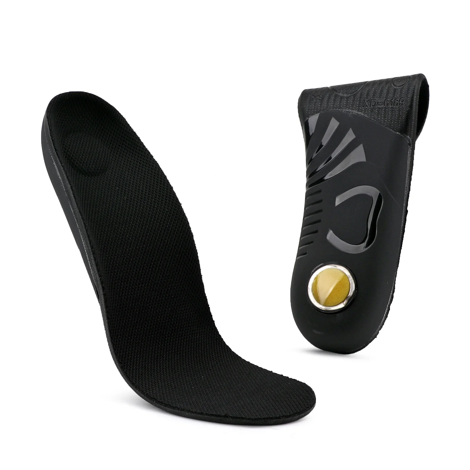 PU cushioning insole soft comfortable shock-absorbing arch sports insoles for men and women