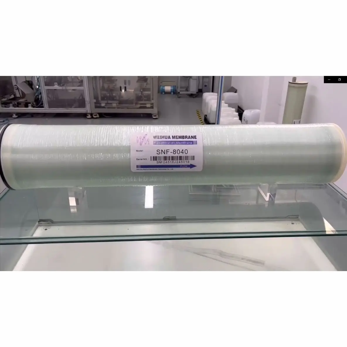 SNF Seawater Desalination Plants separation of divalent salts Industri water treatment NF membrane 8040