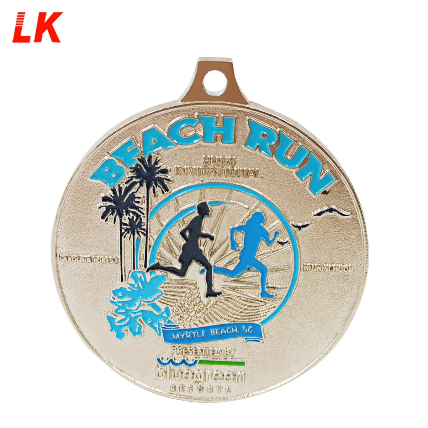 
Cheap Custom made 3d running marathon race sport finisher award metal medal medallion 