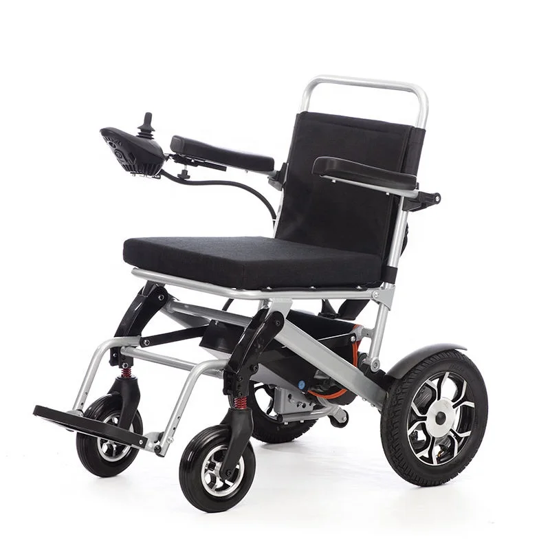 OEM/ODM Elderly use 250W*2 Dual Motor 24V 12Ah lithium battery electric folding wheelchair