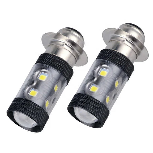  LED Motorcycle Headlight Bulb Accessories Super Bright for YFZ450R Rhino 700 Raptor YFM660
