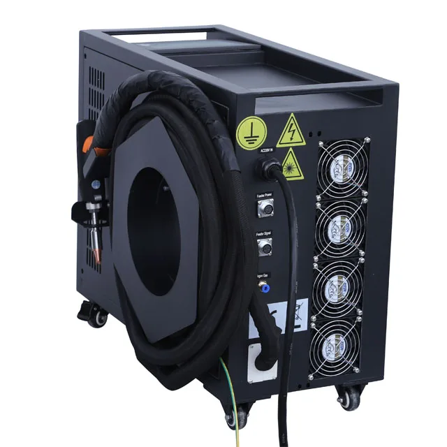 Air Cooling Hand Held 1500W Laser Welding Machine Welding 2-3mm stainless steel 1mm aluminum