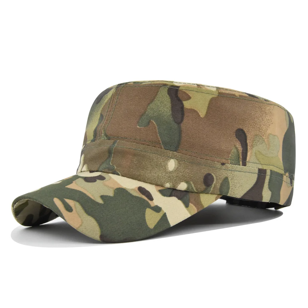 Leisure Sun Visor Sport Camo Baseball Hats Curved Brimmed Twill Tactical Hat